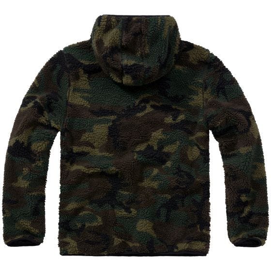 Brandit Pull Teddyfleece Worker - Woodland