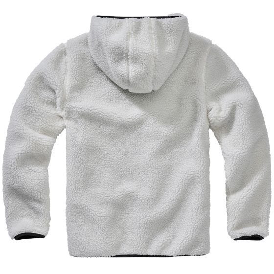Brandit Pull Teddyfleece Worker - Blanc