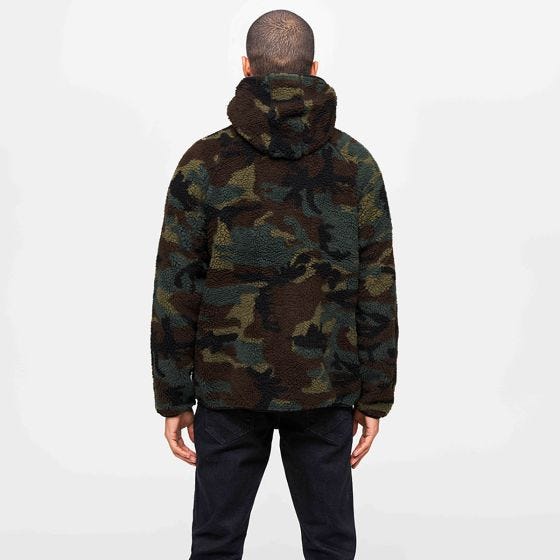 Brandit Veste Teddyfleece Worker - Woodland