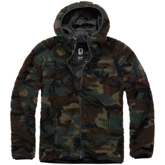 Brandit Veste Teddyfleece Worker - Woodland
