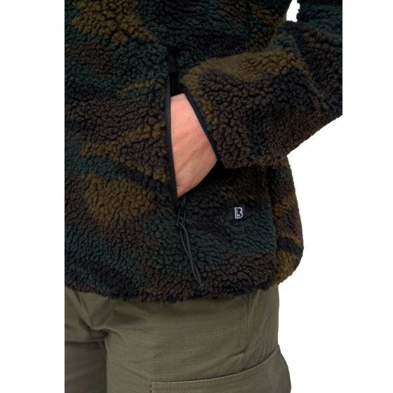 Brandit Dames Teddyfleece Veste - Woodland