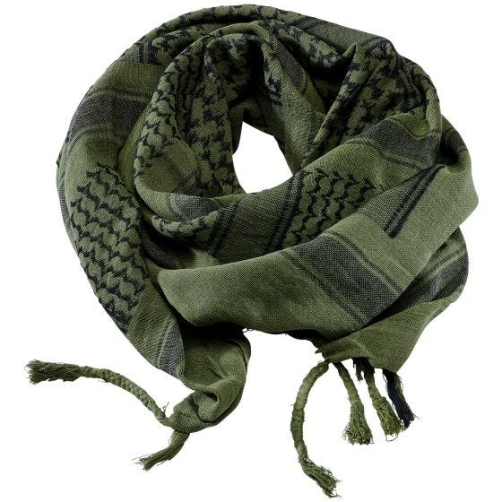 Brandit Écharpe Shemag vert olive/noire