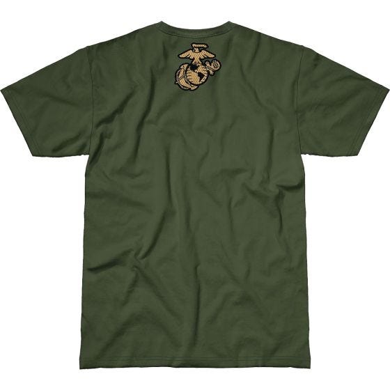 7.62 Design T-shirt USMC Warriors Military Green