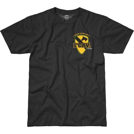 7.62 Design T-shirt Army 1st Cavalry First Team Battlespace noir