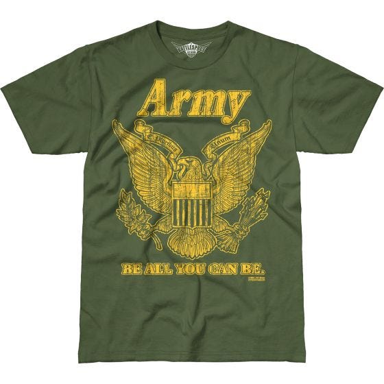 7.62 Design T-shirt Army Retro Battlespace vert