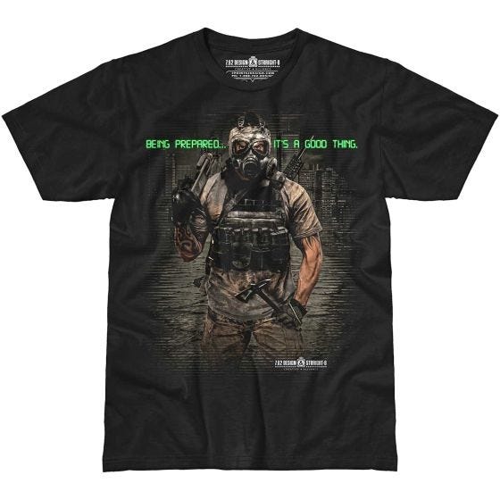 7.62 Design T-shirt Being Prepared noir