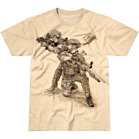 7.62 Design T-shirt Compromised Extract Sand