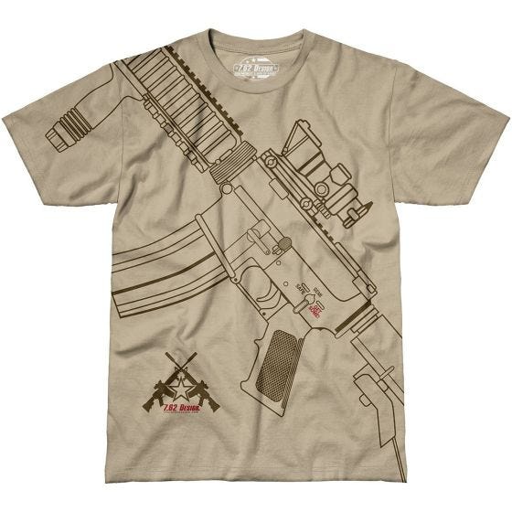 7.62 Design T-shirt Get Some Sand
