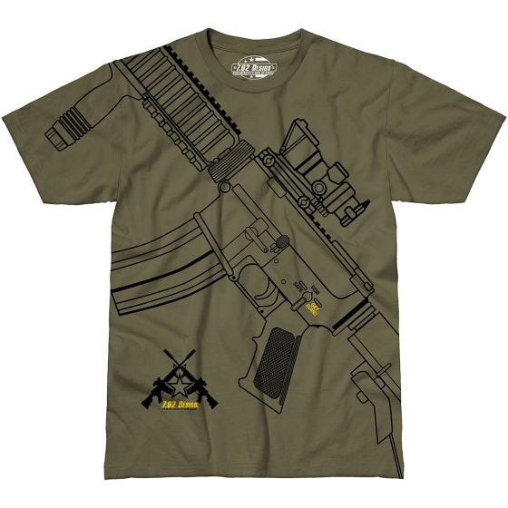 7.62 Design T-shirt Get Some vert
