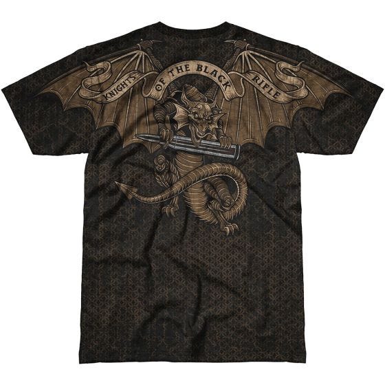 7.62 Design T-shirt Knights Of The Black Rifle noir