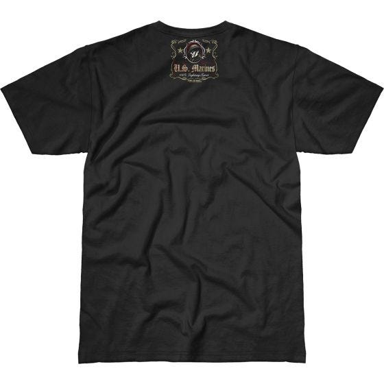 7.62 Design T-shirt USMC Fighting Spirit Battlespace noir