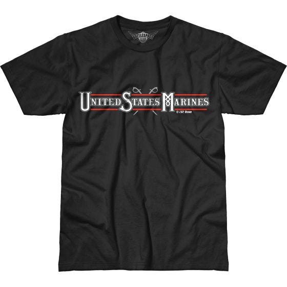 7.62 Design T-shirt USMC Power & Glory Battlespace noir