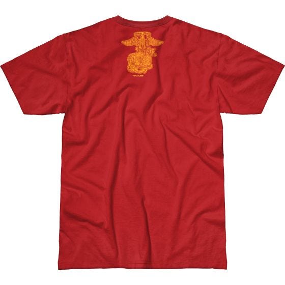 7.62 Design T-shirt USMC Retro Battlespace Scarlet
