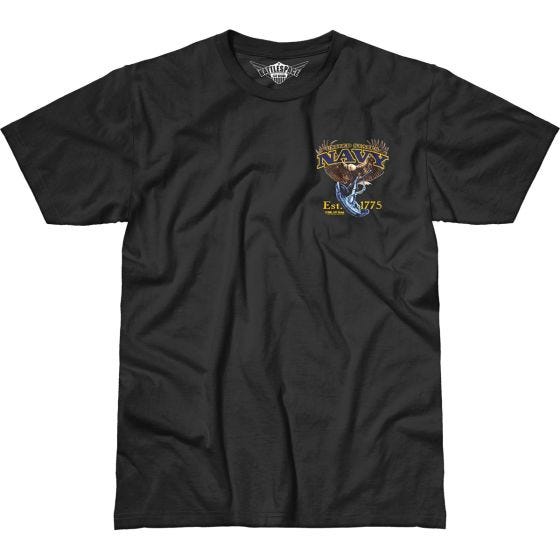 7.62 Design T-shirt USN Fighting Eagle Battlespace noir