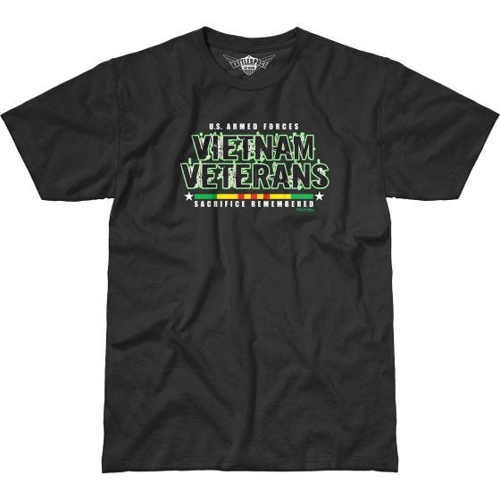 7.62 Design T-shirt Vietnam Veterans Remembered Battlespace noir