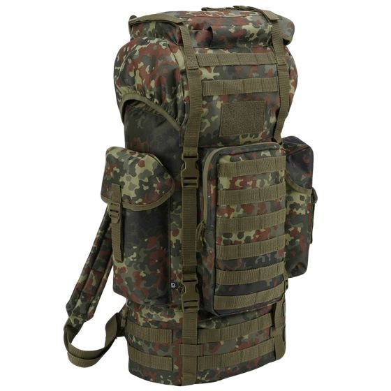 Brandit Sac à dos Combat MOLLE - Flecktarn