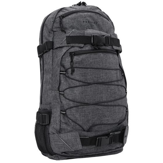 Forvert Sac à dos Melange Laptop Louis - Black Melange
