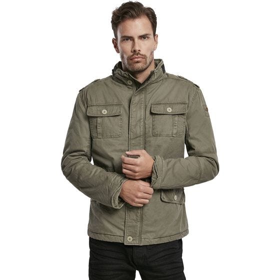 Brandit Veste Britannia Winter vert olive