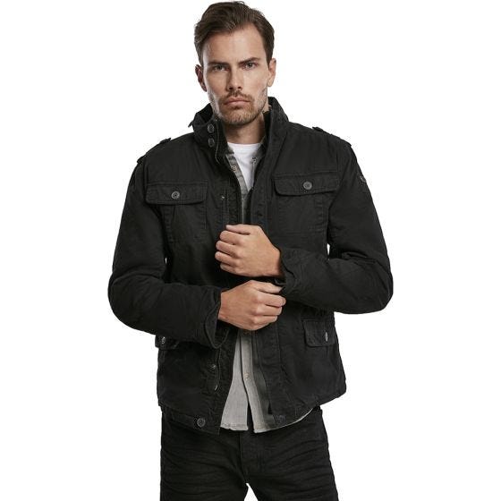 Brandit Veste Britannia Winter noire