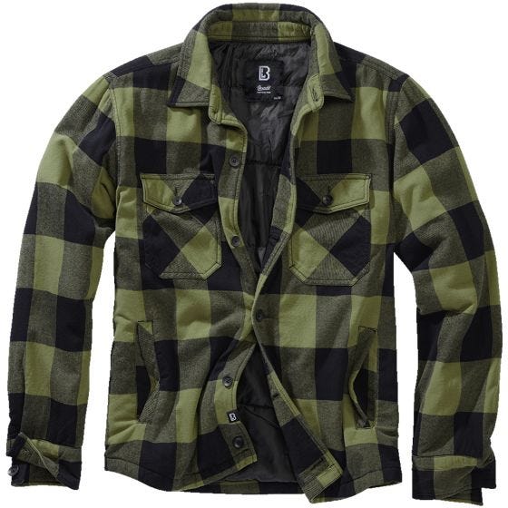 Brandit Veste Lumber - Noir/Olive