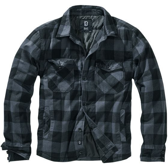 Brandit Veste Lumber - Noir/Gris