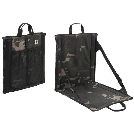 Brandit Coussin d'assise pliant - Dark Camo