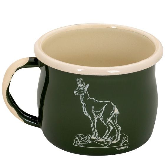 Alpinus Tasse Chamois - vert