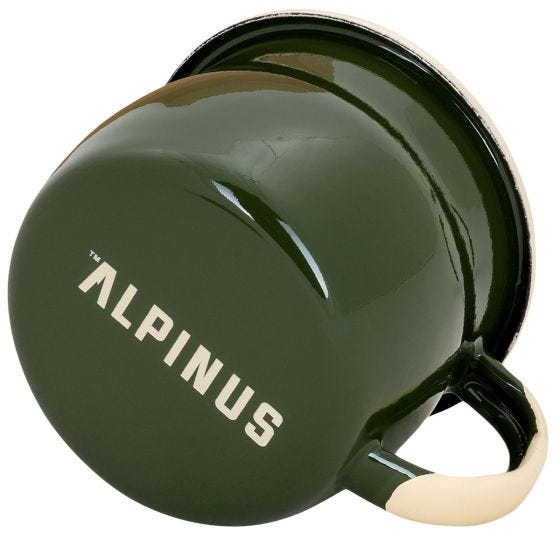 Alpinus Tasse Chamois - vert