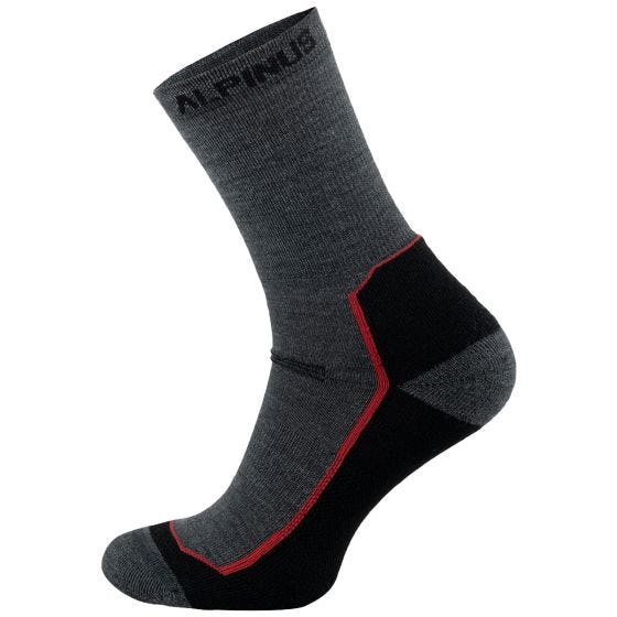 Alpinus Chaussettes Avrill - Noir/Gris