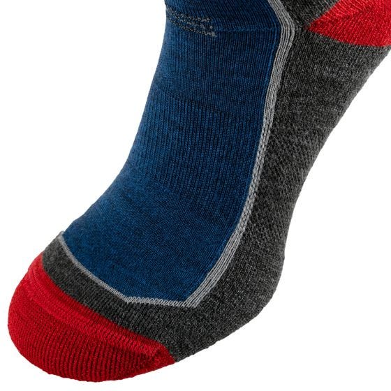 Alpinus Chaussettes Avrill - Bleu/Rouge