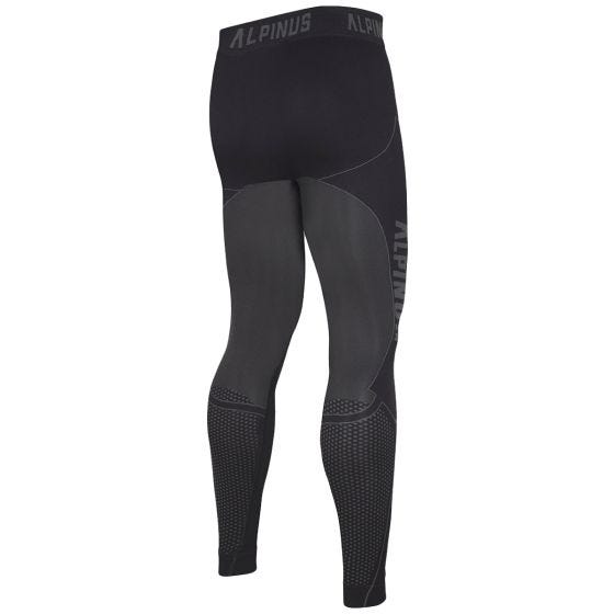 Alpinus Collant de sous-couche Active - Noir-Gris