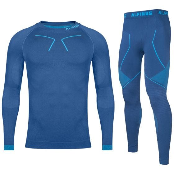 Alpinus Tactical Base Layer Set - Bleu marine