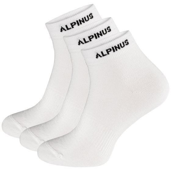 Alpinus Chaussettes Puyo 3-Pack - Blanc