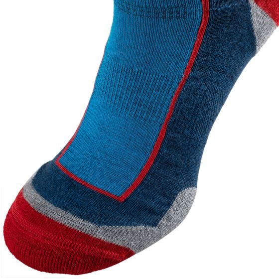 Alpinus Socquettes Sveg - Bleu/Rouge