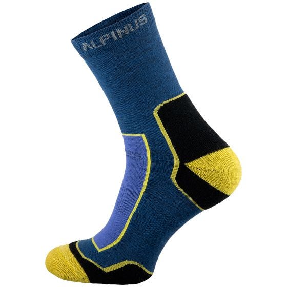 Alpinus Chaussettes Sveg - Bleu/Jaune