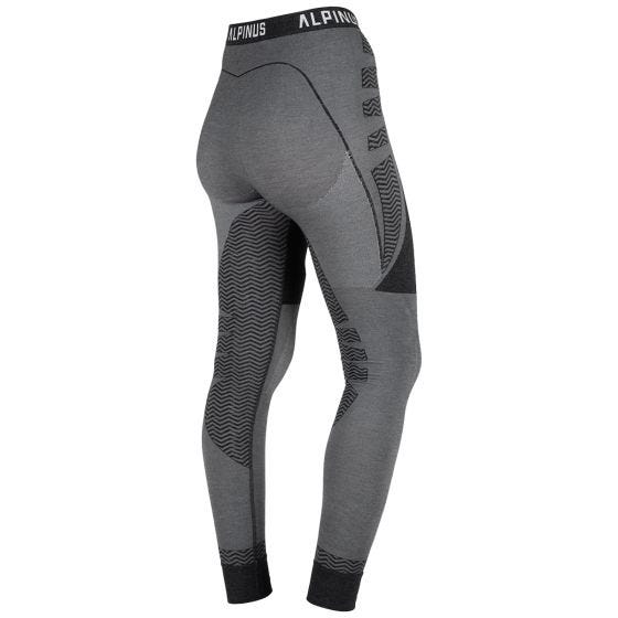 Alpinus Collant de sous-couche Pro Miyabi Edition - chiné gris