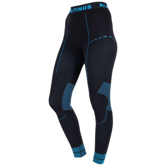 Alpinus Collant de sous-couche Tactical - Noir-Bleu