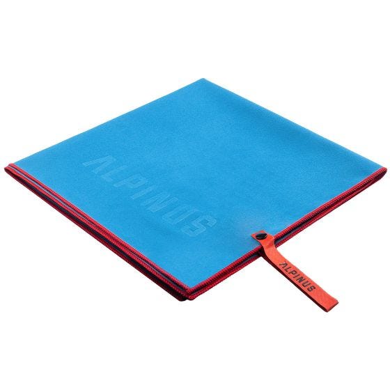 Alpinus Serviette en microfibres Canoa - Bleu