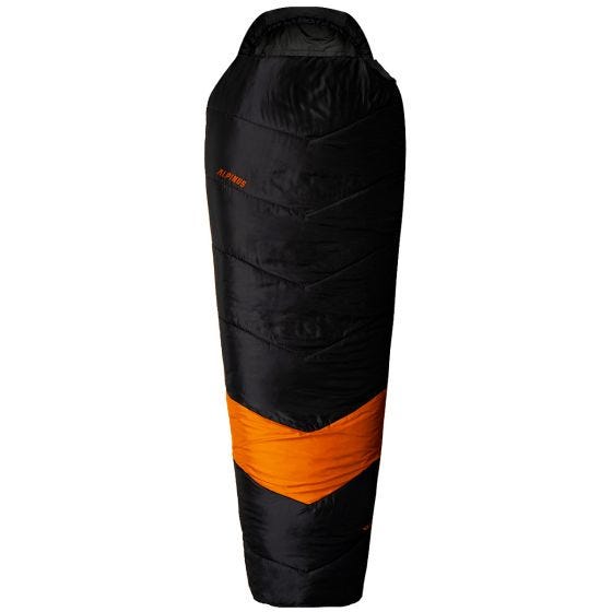 Alpinus Sac de couchage Classic 1050 (Right) - Noir/Orange
