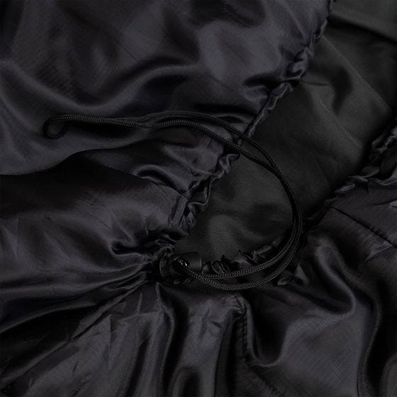 Alpinus Sac de couchage Classic 1250 (Right) - Noir/Rouge