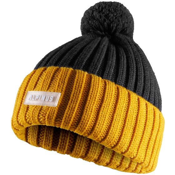 Alpinus Chapeau d'hiver Tactical Matind - Grey-Yellow