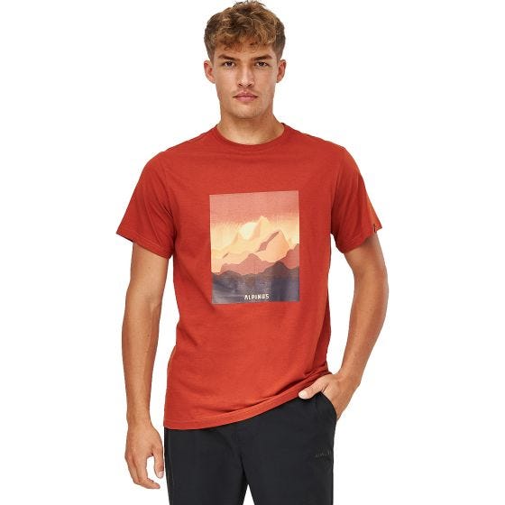 Alpinus T-shirt Active Drefekal - orange