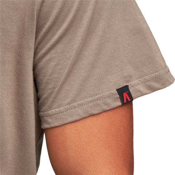 Alpinus T-shirt Active Numbur - beige