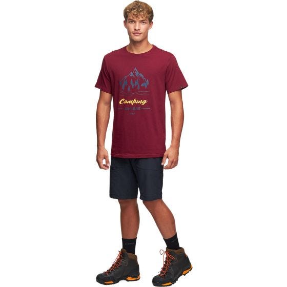 Alpinus T-shirt Active Homme Polaris II - bordeaux