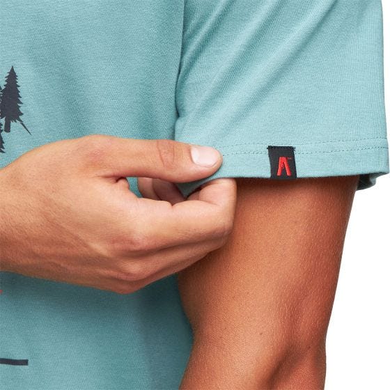 Alpinus T-shirt Active Homme Polaris - Mint