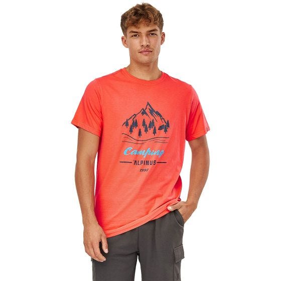 Alpinus T-shirt Active Homme Polaris - rose