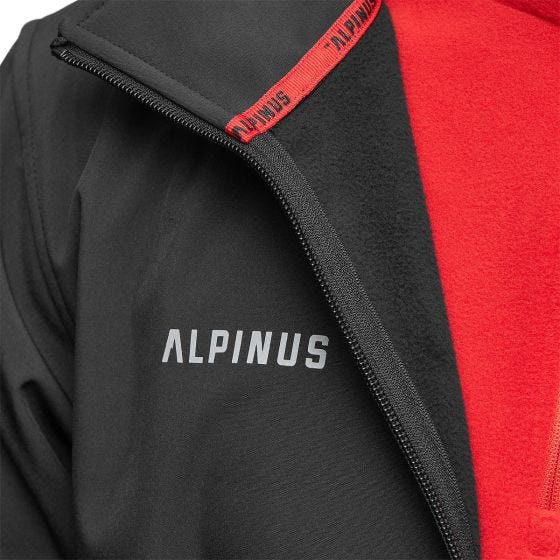 Alpinus Veste Softshell City Homme Stenshuvud - Noir