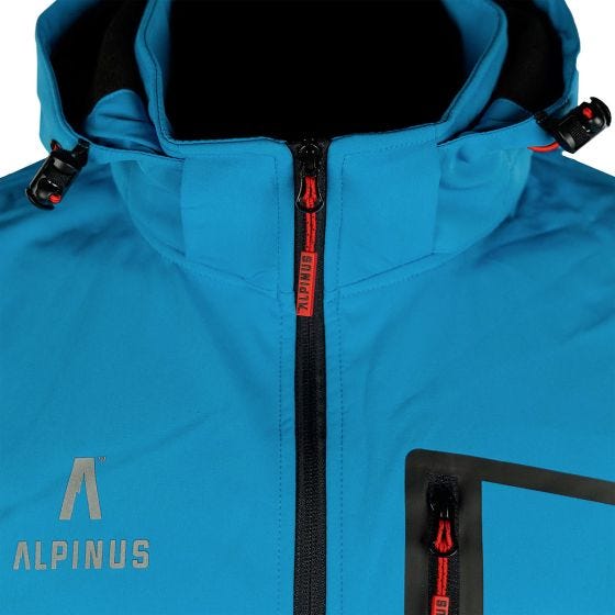 Alpinus Veste Softshell City Homme Stenshuvud - Bleu