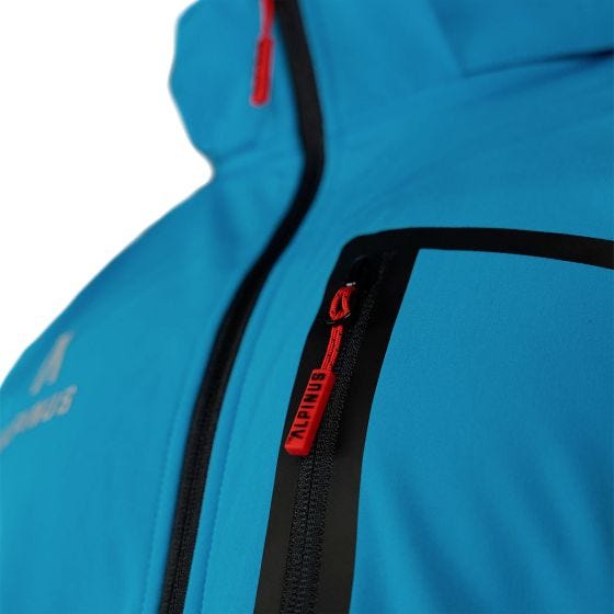 Alpinus Veste Softshell City Homme Stenshuvud - Bleu