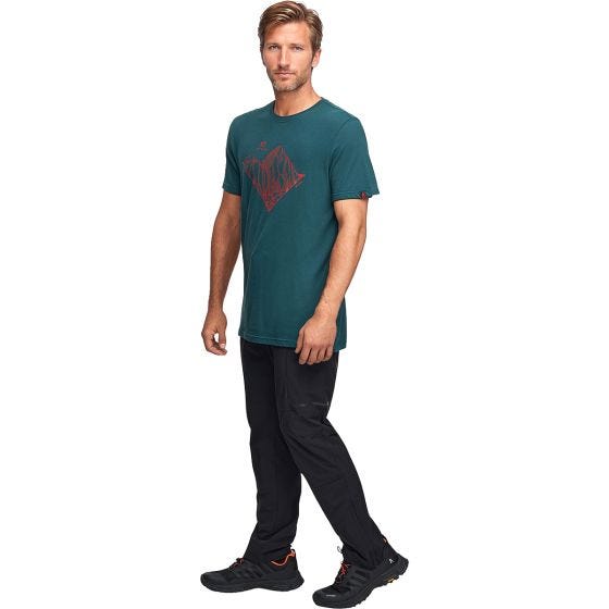 Alpinus T-shirt Tactical Skilbrum - vert